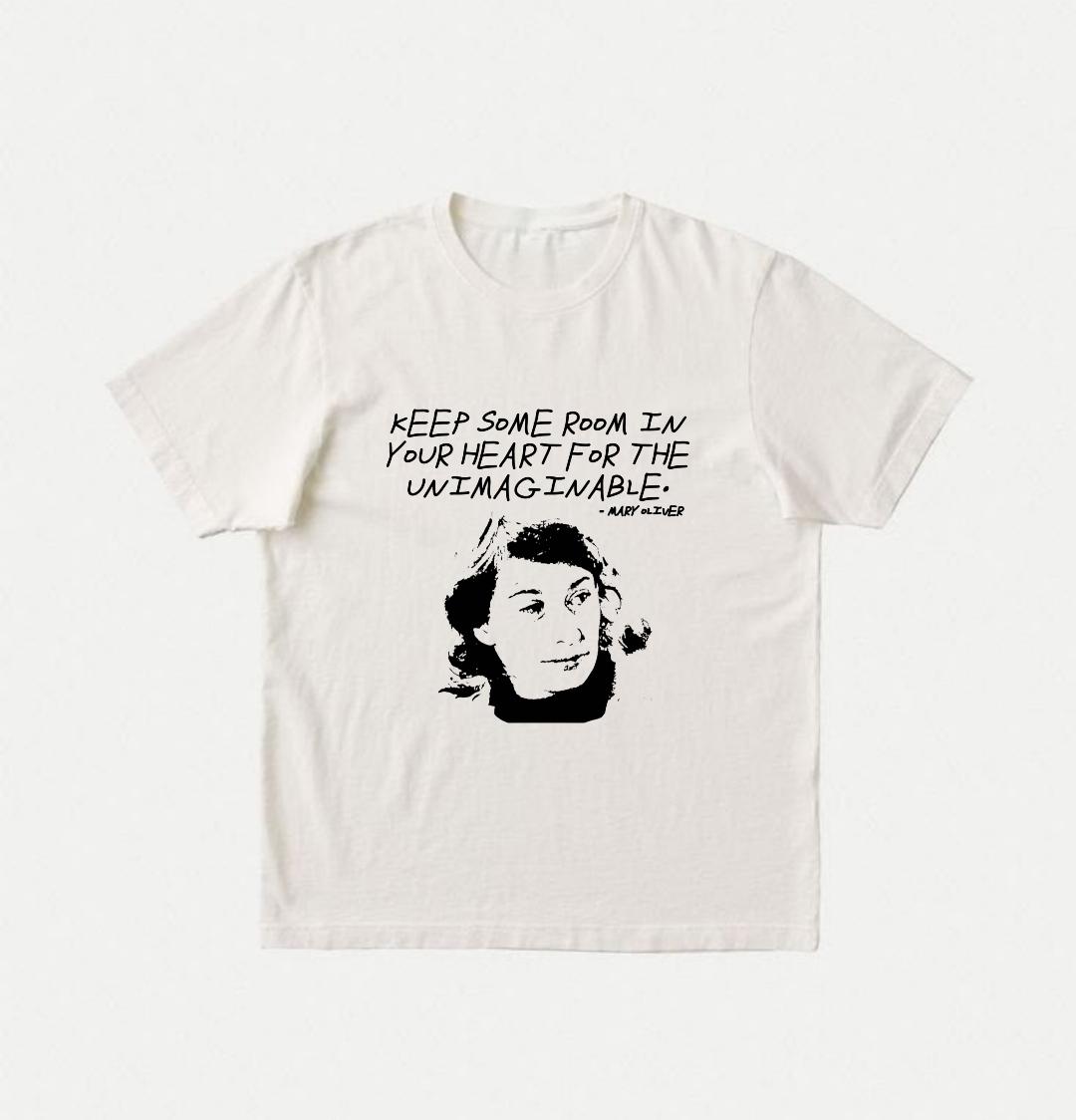 Mary Oliver T-krekls | Literārs iedvesmojošs