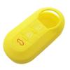 3 Tasten Silikon Autoschlüssel Flip Remote Schutz Fob Cover Case für Fiat 500