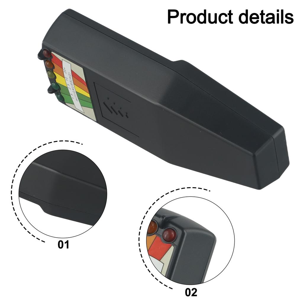High Accuracy EMF Meter LED Magnetic Field Detector Paranormal Equipment