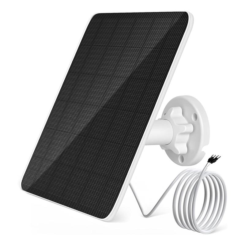 Solar Panel For Ring Doorbell, 5W Solar Panel For Ring Video Doorbell 2, Video Doorbell 3, Video Doorbell 3+-B61B