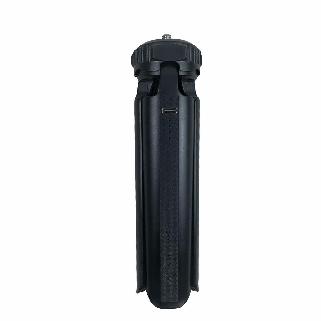Rechargeable Selfie Stick with Tripod, Power Bank & Hot Shoe Ball Head