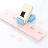 Rectangular Smile Face Craft Embossing Punch for DIY Children's Educational Projects