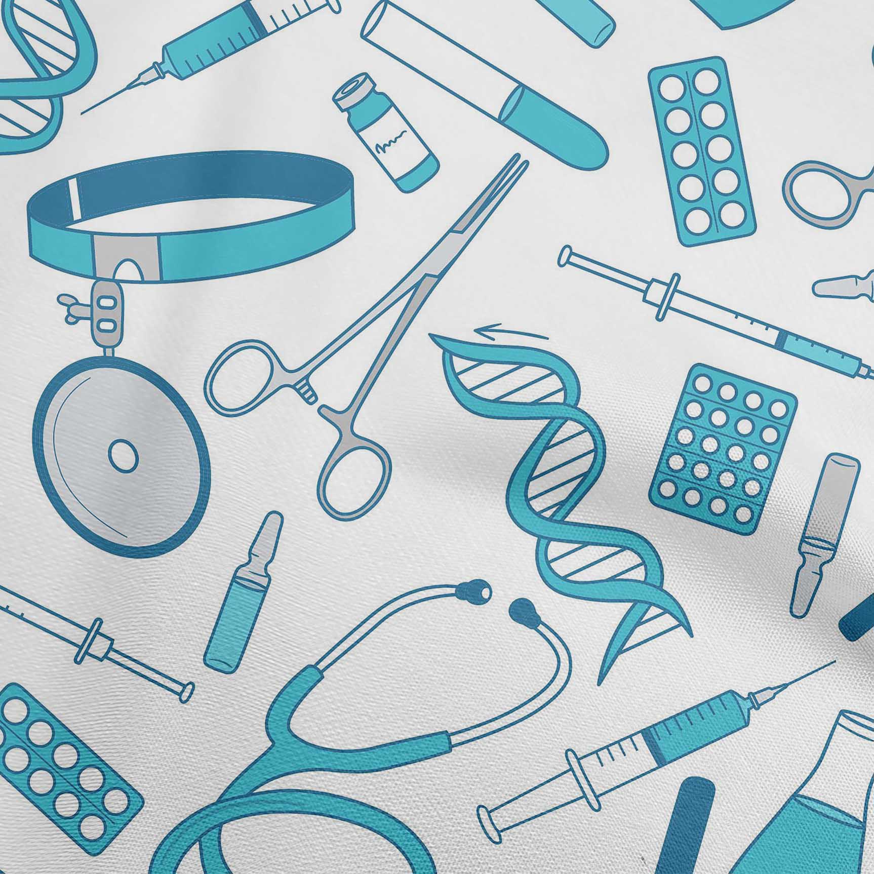 

Інструментальна тканина oneOone Cotton Flex Medium Blue Fabric для пошиття друкованої тканини для рукоділля у дворі 40 дюймів 42 Inch Wide - Viscose Chiffon бірюзовий колір синій