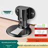 Magnetic Zinc Alloy Floor Door Stopper: Silent, Punch-Free, Anti-Collision Catcher for Bedrooms.