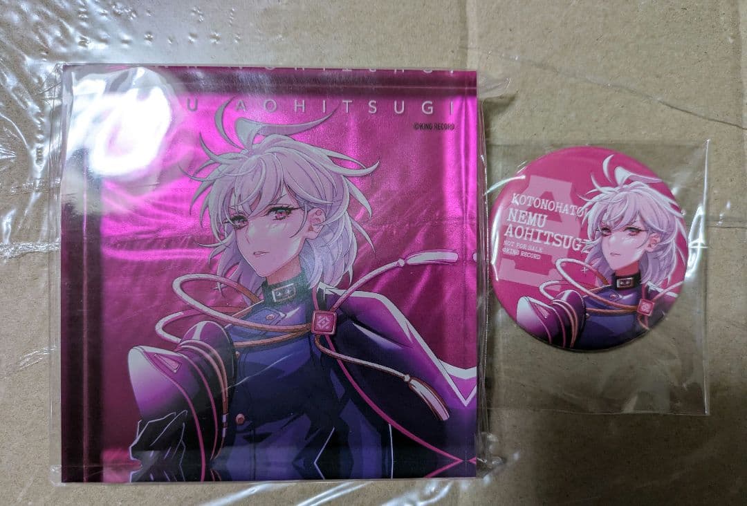 

[USED] Hypnosis Mic Chuo Ward Bonus Nemu Acrylic Block & Can Badge