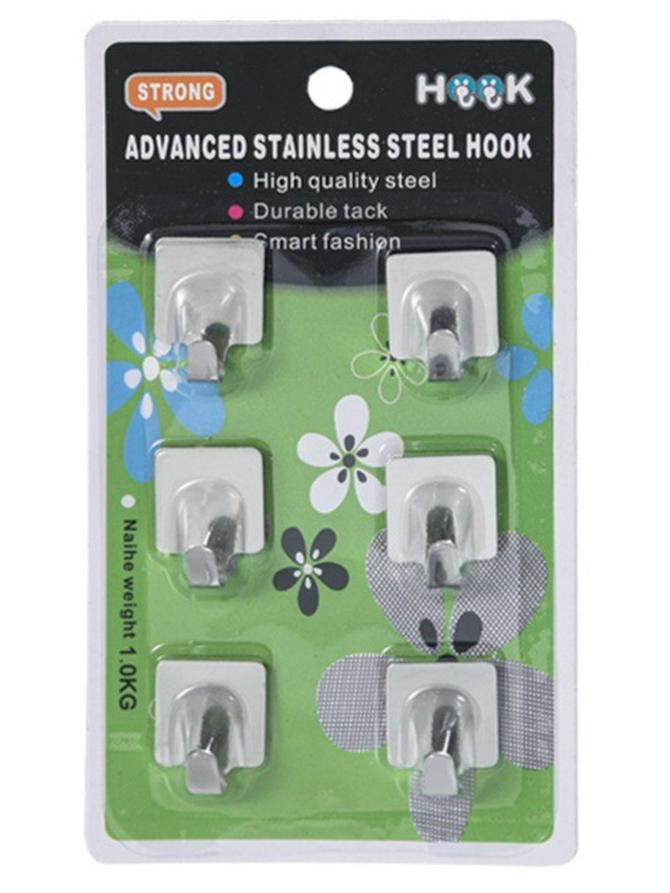 

Mini No-Trace Adhesive Hooks - Strong Load-Bearing Wall Hooks