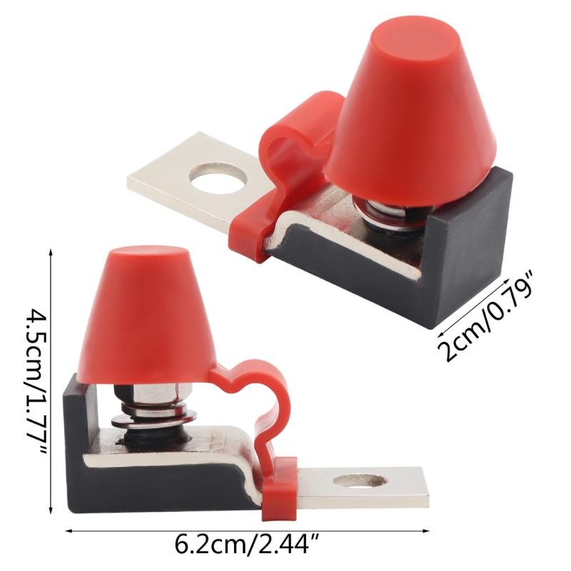 60A 100A 150A 200A 250A 300A BATTERY FUSE MRBF Surface and Terminal Mount Fuse Blocks Marine Battery Terminal Holder