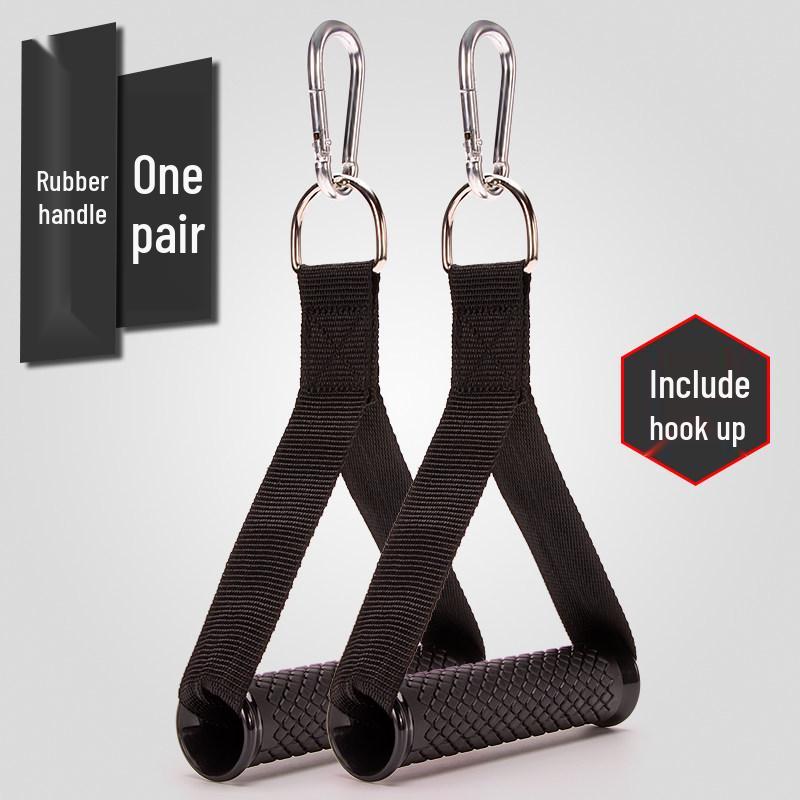 Multifunctional Fitness Handles for Smith Machine and Resistance Bands with Hook