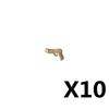 Military Soldier Weapons Building Block Accessory Bombs Throwing Object Knife Pistol RPG Iron Fist Gun Strap Toy Brick Gift J77