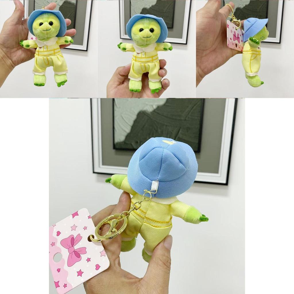 Soft Short Plush Turtle Doll Keyring Charming Accessory For Bags And Keychains