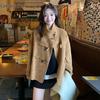 Trendy Woolen Coat: Thick, Warm, Loose-Fit for Autumn/Winter