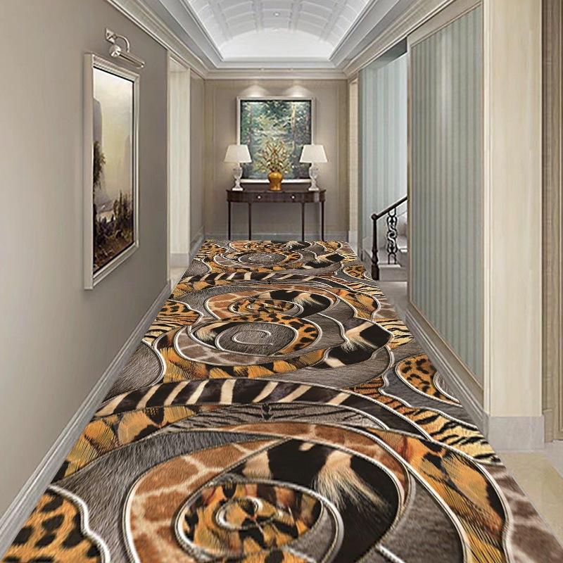 INFUNLY Abtropfmatte Boho Blumen 40x45cm - Saugfähig, Rutschfest, Hitzebeständig