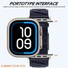 Bleu Nuit Nylon Strap For Apple Watch Ultra 2 1 49mm 10 46mm 42mm 9 8 7 45mm 41mm Bracelet iWatch Series 6 5 4 SE 44mm 40mm Band