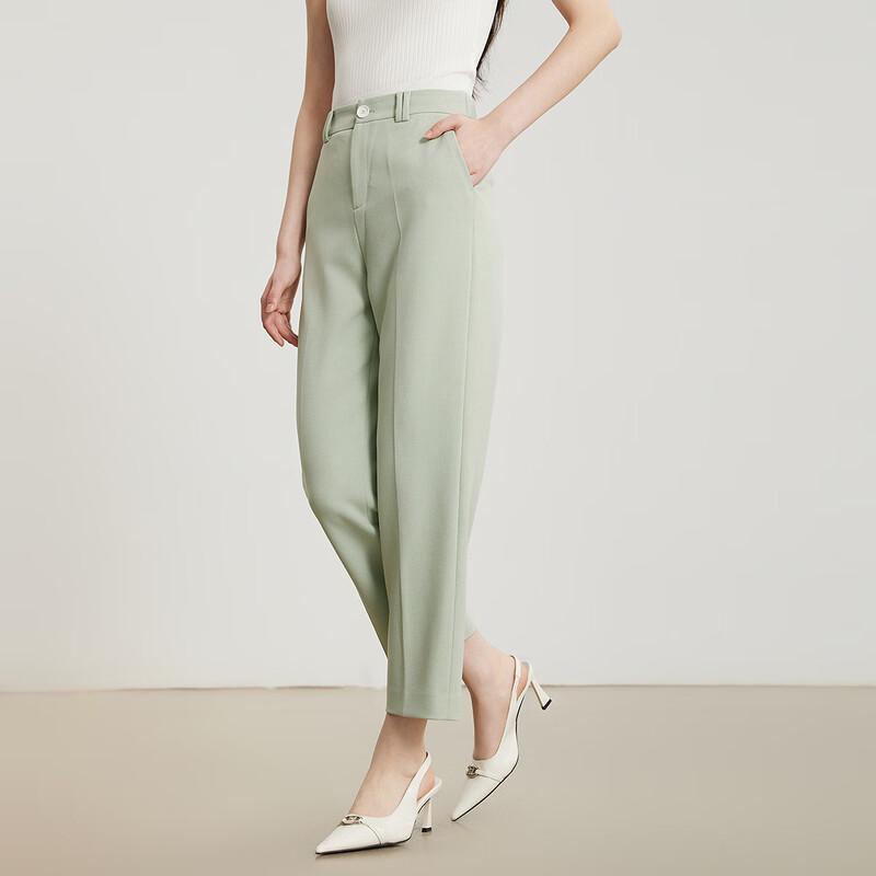 Ge Jin Women's Slim-Fit Straight Leg Casual Suit Pants