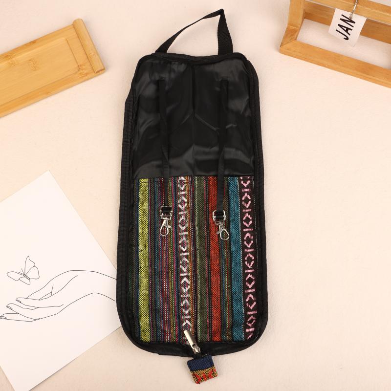 Taška na paličky Etnický styl Oxford Látka Paličky Zesílené Pouzdro Velká Kapacita Kabelka Příslušenství k bicím nástrojům