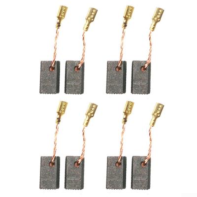 8 Stück Kohlebürsten 6,5×8×14mm für Bosch Winkelschleifer GWS 7-100 7-125 Teile