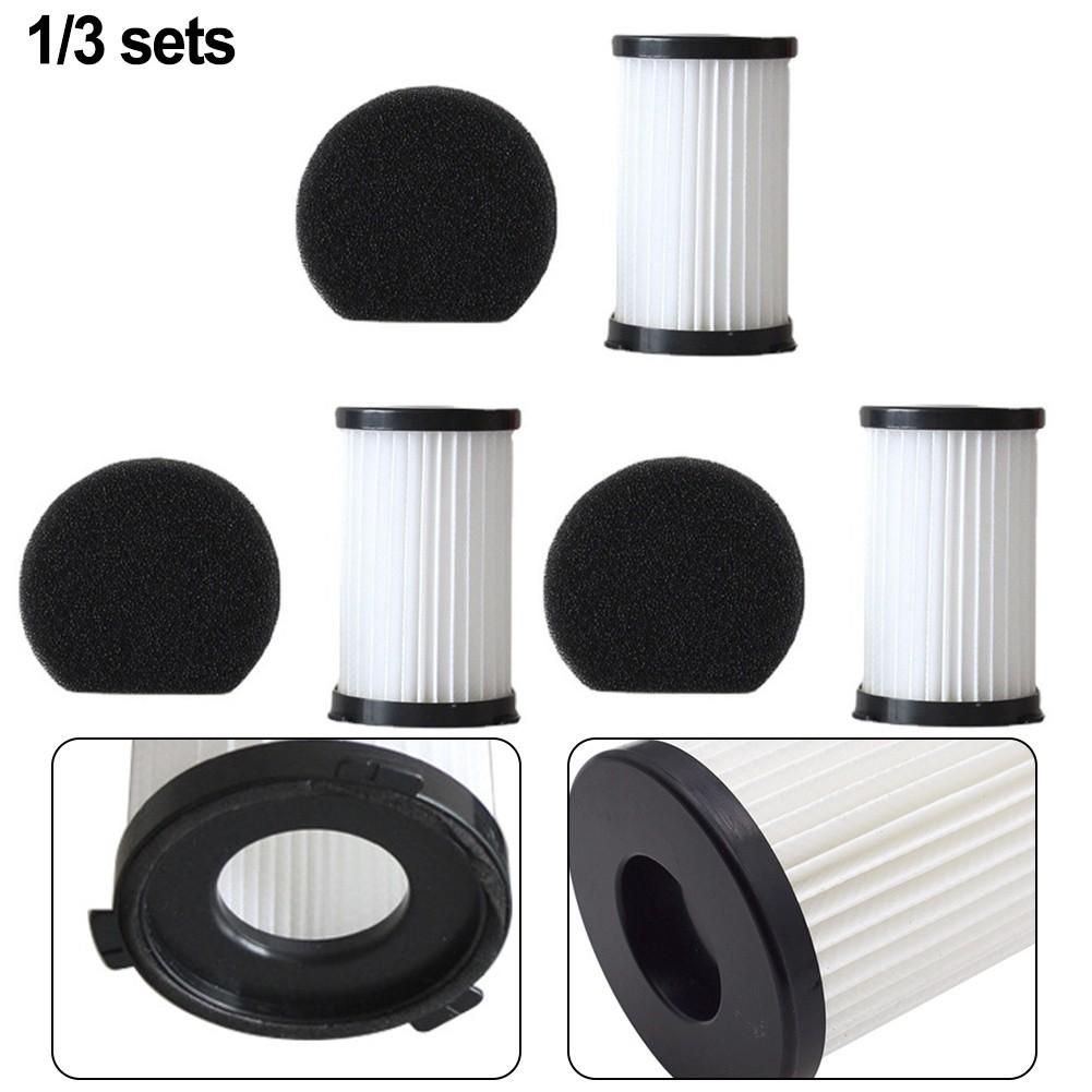 1/3-pack Tvättbart och återanvändbart filter för AK585K V8 filterbyte