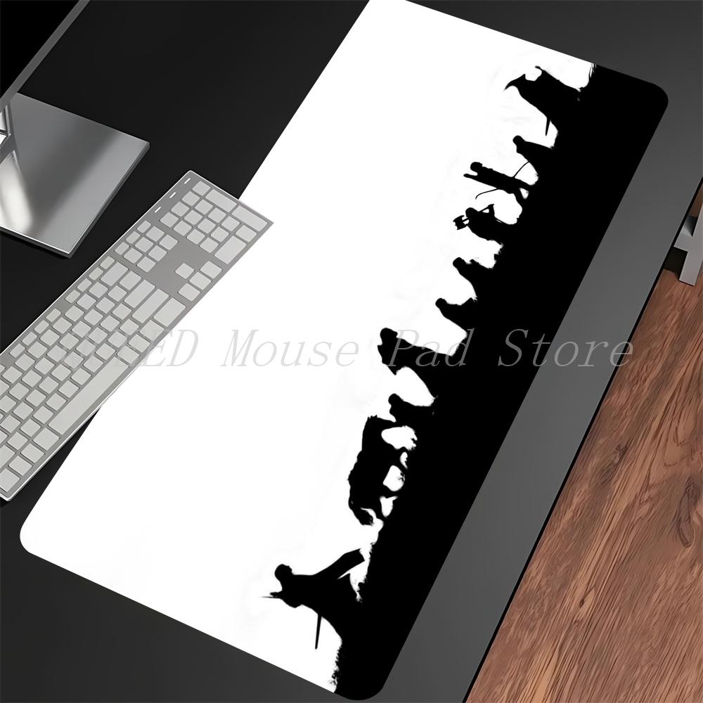 Middle Earth Mouse Pad LLords of Rings Computer Desk Mat Gamer Keyboard Mat Stitched Edge Mousepad Cabinet Pc Table Mouse Mats