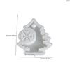 DIY Resin Mold Christmas Tree Snowflake Hanging Ornament Aromatherapy Gypsum Silicone Mold