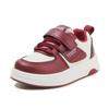 Kids Casual Sneakers Fall 2026 Soft Sole Unisex Toddler Child Low-Top PU Shoes With Velcro