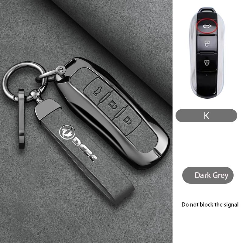 Zinc Alloy Auto Key Fob Case Key Fob Cover Fit For Dongfeng Fengguang Dfsk Glory 580 Fengon Ix5 Ix7 Seres 3 5 Sf5 Auto Accessories