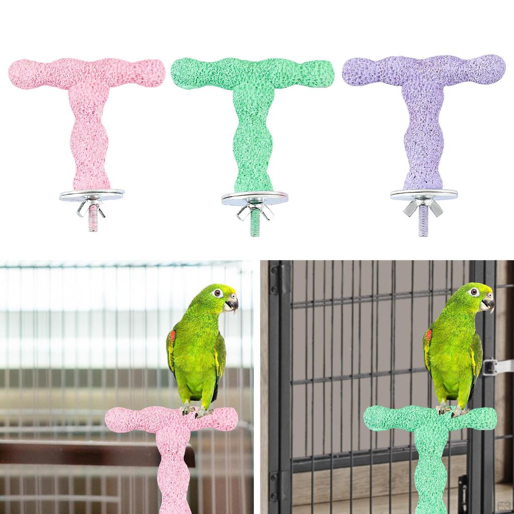 Vogel Sitzständer Käfig Stehend Papagei Pfote Kanarienvögel Papageien Kleine Vögel Wellensittiche