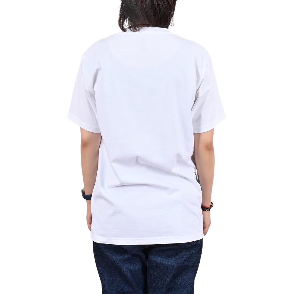 Converse T Shirts Men's White Crew Neck Moderate MCH617-001