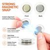 11 Pairs Hidden Sew Magnetic Snap Invisible Hidden Sew In PVC Magnetic Snap Fastener for Handbag Clothing DIY Craft Sewing Tools