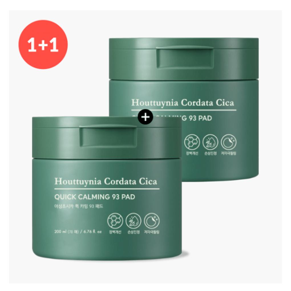 

Tony Moly Eoseongcho Cica Quick Coming 93 Pad (1+1)