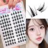 100PCS Little Rabbit Glue-Free False Eyelashes Easy to Apply Suitable for Beginners Reusable Soft & Comfortable for Daily Makeup