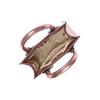 Michael Kors MK Mercer Letter Logo Patent Leather Shoulder Tote Crossbody Mini Unisex Bags Rose-Pink 35H3GM9C0M-PRIMROSE