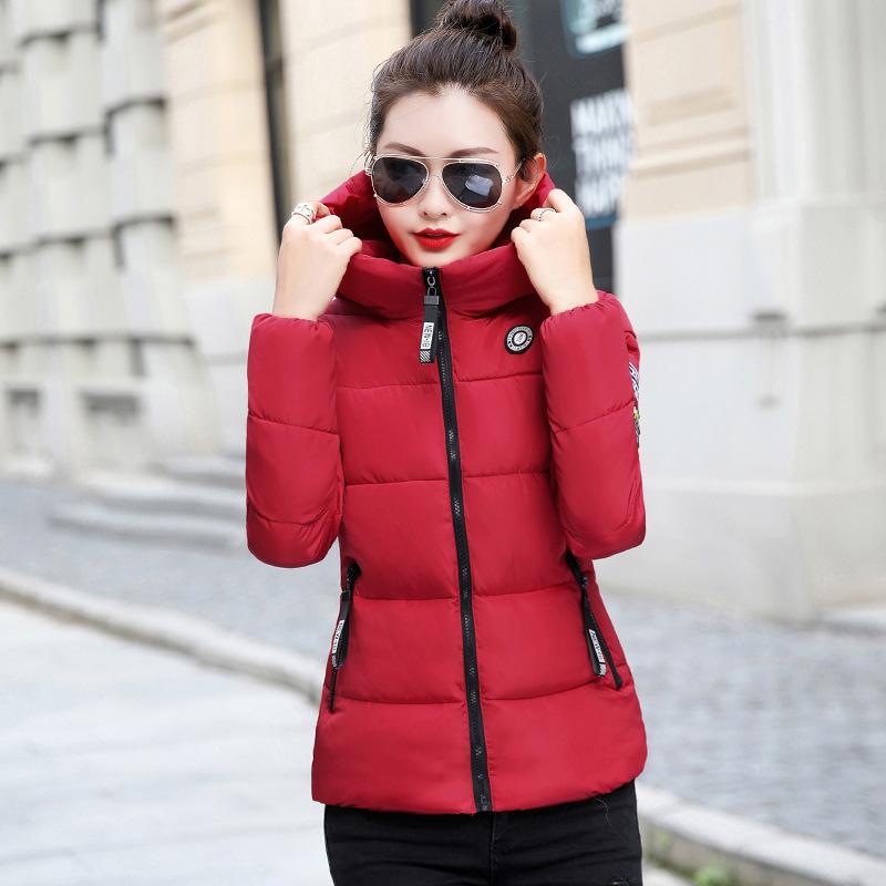 Women's Cotton-padded Clothes Slim and Thin In Winter, Small Cotton-padded Jackets, New Down Cotton-padded Jackets, Women's Warm Student Jackets