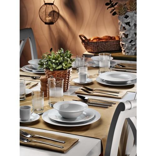 

Фарфоровый обеденный сервиз Kütahya изумрудный, 24 предмета на 6 персон