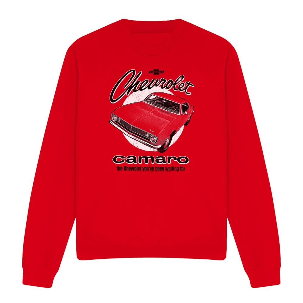 Chevrolet Unisex Adult Camaro Retro Sweatshirt