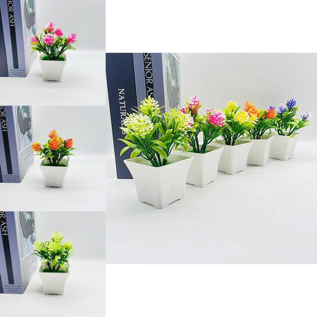 Faux Greenery Small Bonsai With Injectionmolded Plastic For Living Room Decor