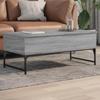 VidaXL Coffee Table, End Table with Adjustable Legs, Side Table Living Room Lounge Interior, Modern, Sonoma 845379