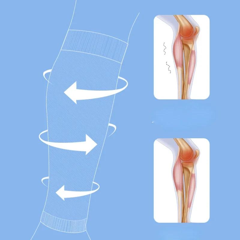 1Pair Athletic Soccer Shin Guard Socks Pad Sleeve Sock Leg Support Football Compression Sleeve Adult Teens Children Leg Protection