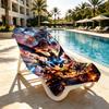 How to Train Your Dragon Print Beach Towel Design, Soft, Lightweight. for Home Bathroom, Spa, Pool, Yoga, Surfing, Camping, Gift for Family, Friend
