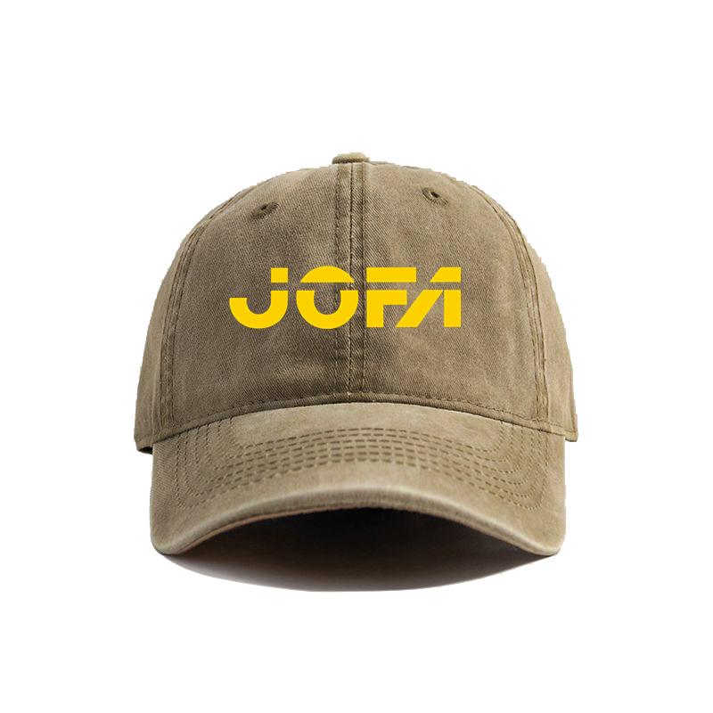 Jofa Baseball Cap Distressed Hats  JOFA Hockeyer Sporter Cap Unisex Retro Outdoor Summer Adjustable Hat MZ-560