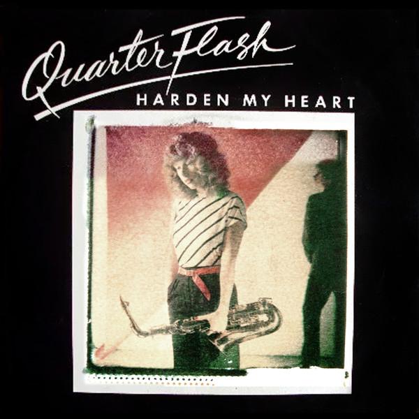 

7inch Record QUARTERFLASH - Harden My Heart GEFA1838 Geffen Records 1981 UK Rock Used