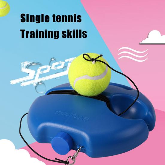 Tennis Trainer Rebounder Set Solo Tennis Trainer Practice Equipment Portable Self-Practice Rebounder Kit for Beginners
