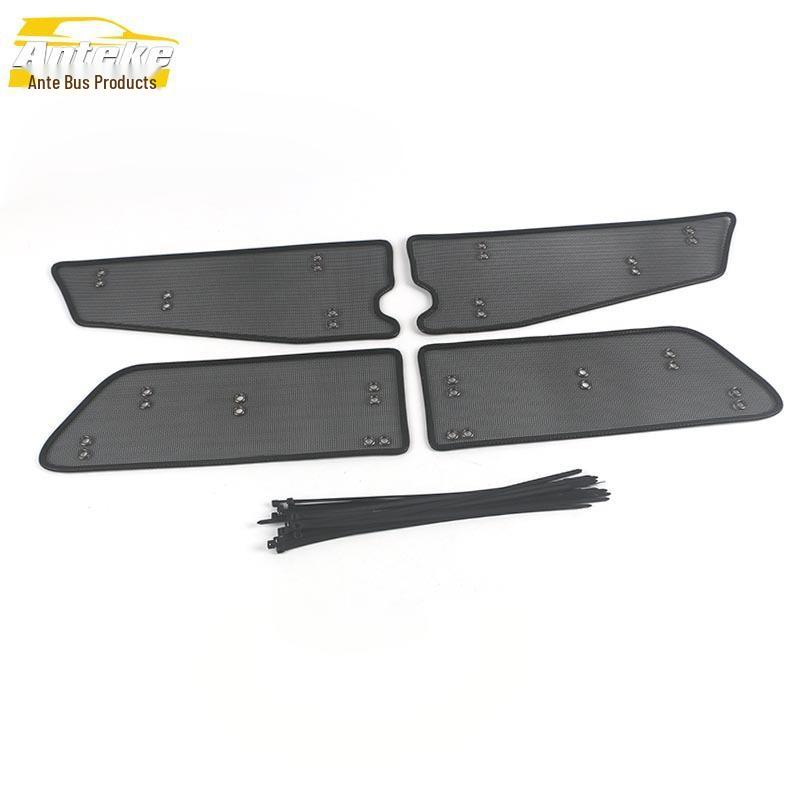 14 Qijun Diamond Mesh Insect Screen Radiator Decoration Sticker - Car Exterior Accessories