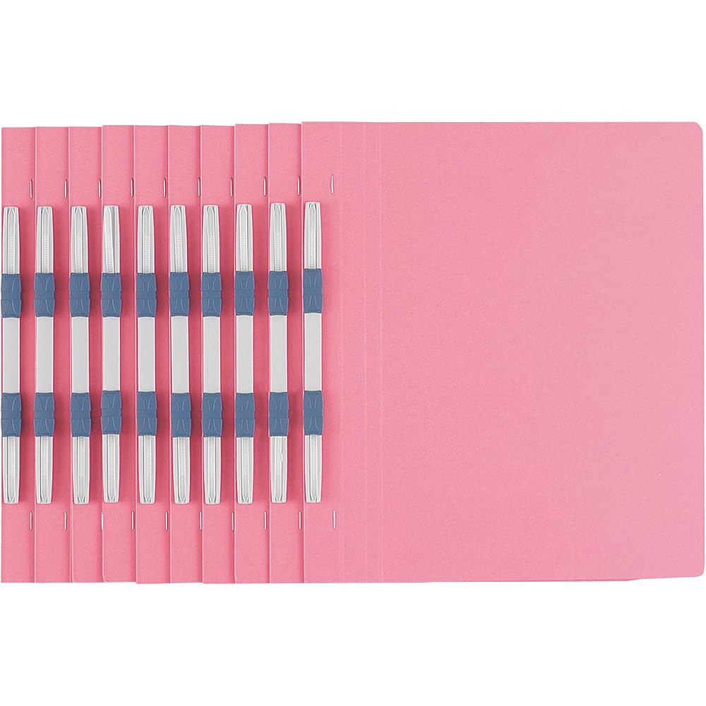 Kokuyo File A4 Flat File, Pack of 100, Pink, C-B TP-FF-V10PX100