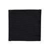 STYLE Decor 2-Piece Set: Four 100% Cotton Placemats and Four 100% Cotton Coasters. Perfect for Dining Tables, Parties, and Table Coordination. Black.