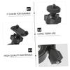MOLUCKFU 2pcs Bracket Bike Rearview Mirror Support Handlebar Fixture Holder Accessories Mirror Mount Holder Adapter Handlebar Mirror Mount Hole