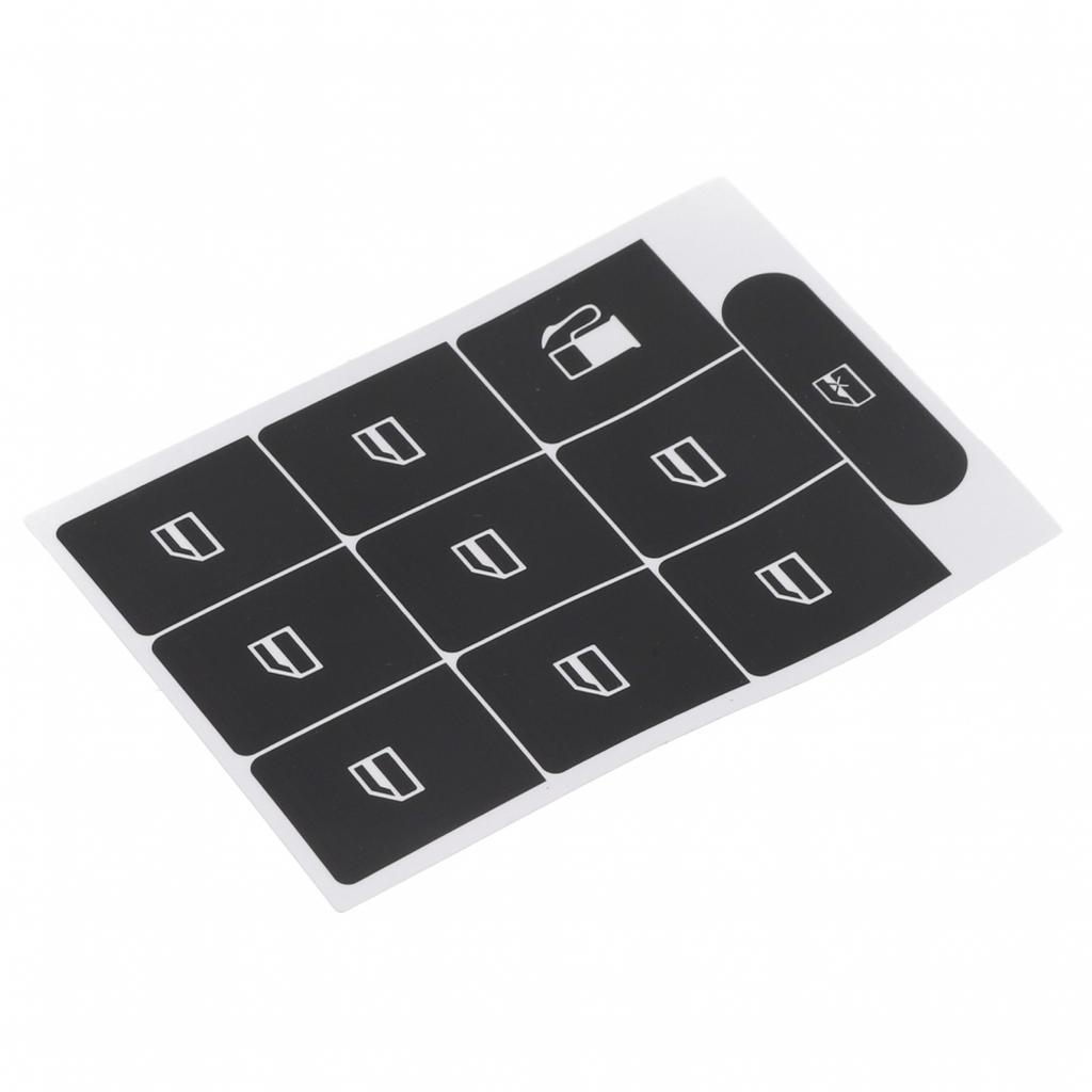Button Repair Decal Buttons Repair Stickers Set Of Stickers