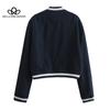 Spring New Women's Baseball Suit Jacket Stand Collar Women Fashion Casual Cool Coat for Woman
