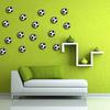 1 Sheet 20pcs/Set Sports Boys Bedroom Art Vinyl Wall Sticker Football Soccer Ball Wall Sticker