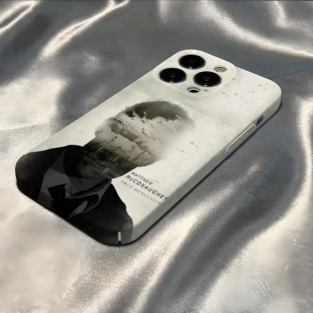 

Чехол для телефона True Detective Для iPhone 16 Pro Max 15 Pro 13 14 12 11 8 7 Plus X XR XS Max Всесторонний чехол iPhone11