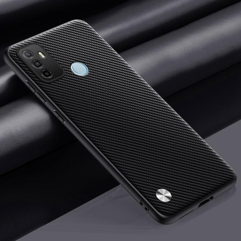 

Роскошный чехол из искусственной кожи для OPPO A53 A53S, задняя крышка, матовый силиконовый чехол для телефона с полной защитой для OPPO A32 A33 4G 2020 A53 S For OPPO A33 матовый черный